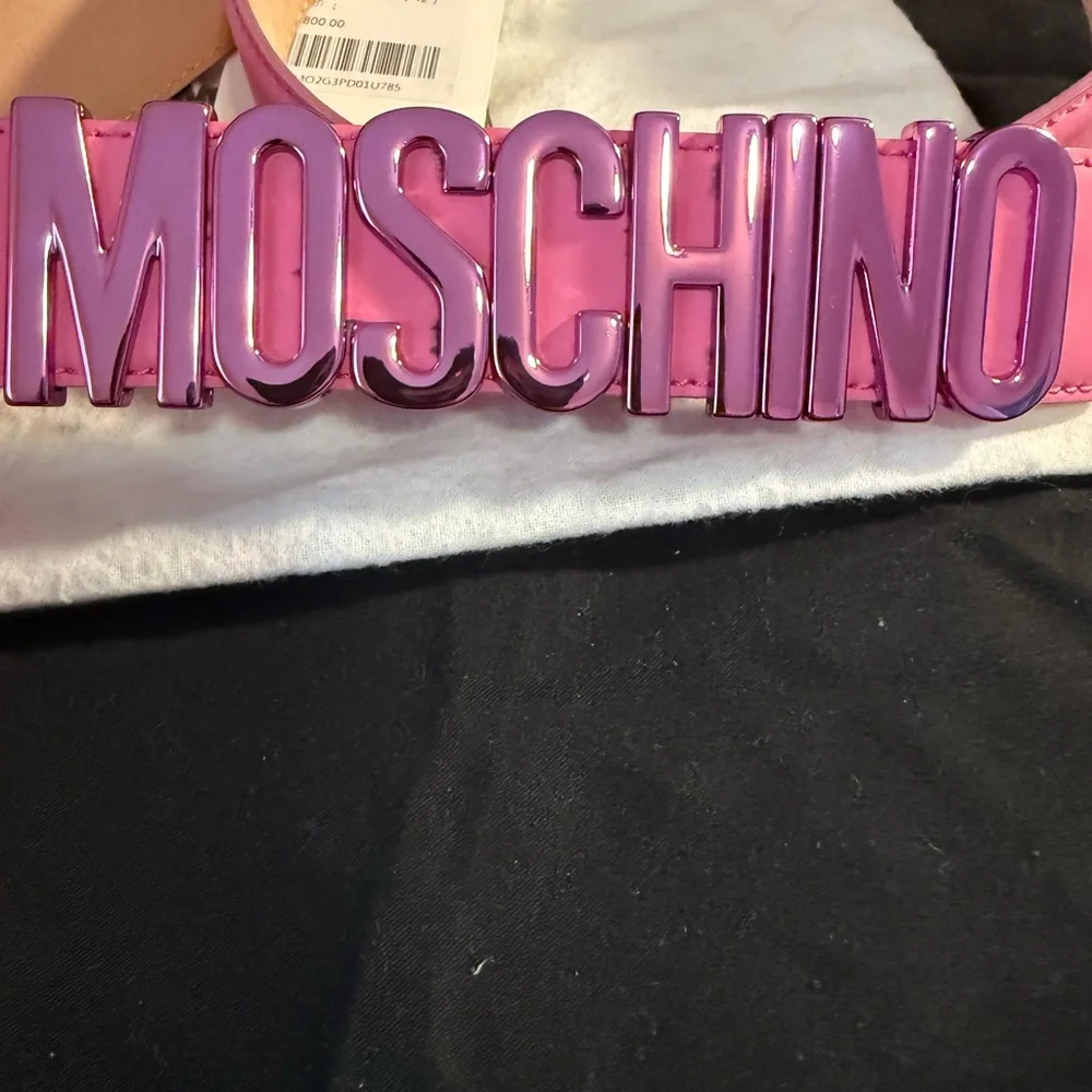 Moschino Couture Pink Belt - Picture 7 of 7
